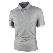 Load image into Gallery viewer, KB Men Polo Men Shirt Short Sleeve Polo Shirt Contrast Color
