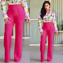 Load image into Gallery viewer, summer clothes for women pants high waist long pants
