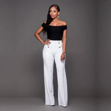 Load image into Gallery viewer, summer clothes for women pants high waist long pants
