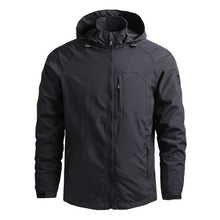 Load image into Gallery viewer, Men Outdoor Hiking Jackets Waterproof Hooded
