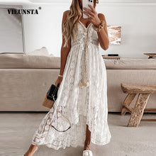 Load image into Gallery viewer, Off Shoulder Lace Patchwork Elegant Dress
