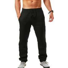 Load image into Gallery viewer, Cotton Linen Pants Male Autumn New Breathable Solid Color Linen
