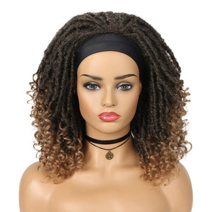 Fave Dreadlock Braided Headband Wigs Synthetic