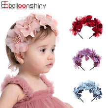 Load image into Gallery viewer, BalleenShiny Baby Headband Baby Girls Crown Headband Princess
