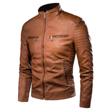 Load image into Gallery viewer, Leather Jacket Men
