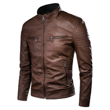 Load image into Gallery viewer, Leather Jacket Men
