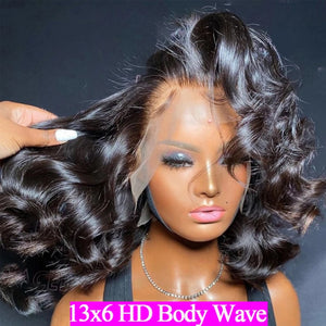 Bob Body Wave 13x6 Lace Frontal Human Hair Wigs