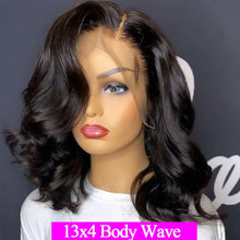 Load image into Gallery viewer, Bob Body Wave 13x6 Lace Frontal Human Hair Wigs
