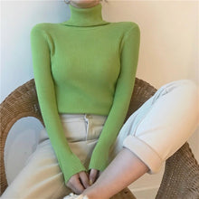 Load image into Gallery viewer, Women Turtleneck Sweaters
