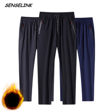 Load image into Gallery viewer, Men Fleece Outdoor Pants Warm Joggers Fitness Sports Trousers Casual
