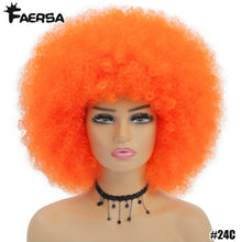 Load image into Gallery viewer, Short Hair Afro Kinky Curly Wigs With Bangs
