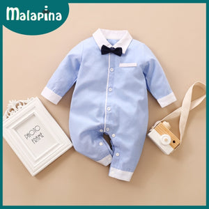 Baby Boy Romper Kids Summer Spring 0-24M Age Infant Gentleman