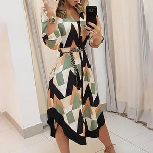 Elegant Shirt Dress Women