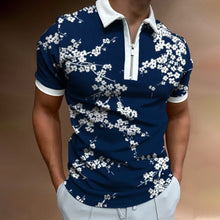 Load image into Gallery viewer, Polo Shirt Joining Together Letters Color Polo Shirts
