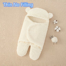 Load image into Gallery viewer, Baby Sleeping Bag Ultra-Soft Fluffy Fleece Newborn Receiving Blanket
