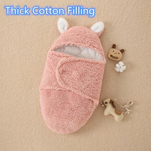 Load image into Gallery viewer, Baby Sleeping Bag Ultra-Soft Fluffy Fleece Newborn Receiving Blanket
