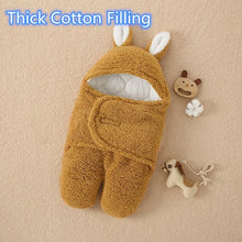 Load image into Gallery viewer, Baby Sleeping Bag Ultra-Soft Fluffy Fleece Newborn Receiving Blanket
