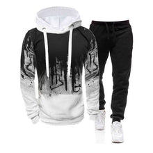 Load image into Gallery viewer, Set Hoodie Sets Men Tracksuit Sportswear Hoodies+Sweatpant 2 Pieces
