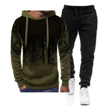 Load image into Gallery viewer, Set Hoodie Sets Men Tracksuit Sportswear Hoodies+Sweatpant 2 Pieces
