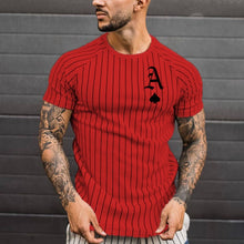 Load image into Gallery viewer, T-shirt Summer Men Street Style Round Neck Shirt
