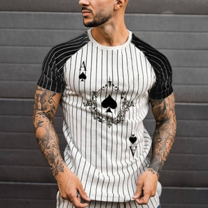 T-shirt Summer Men Street Style Round Neck Shirt