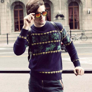 Men Casual Vintage Style Sweater