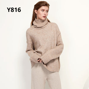 Women Knitted Wool Sweaters