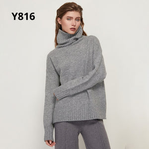 Women Knitted Wool Sweaters