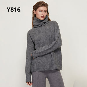 Women Knitted Wool Sweaters