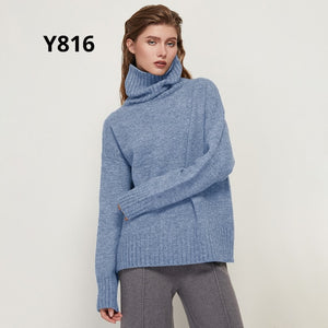 Women Knitted Wool Sweaters