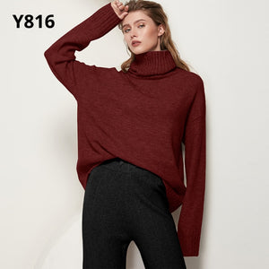 Women Knitted Wool Sweaters