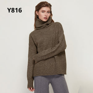 Women Knitted Wool Sweaters