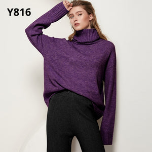 Women Knitted Wool Sweaters