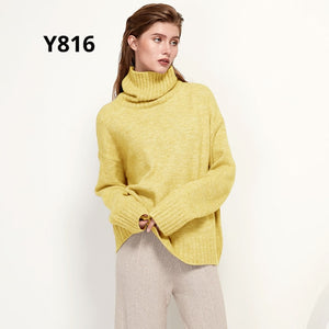 Women Knitted Wool Sweaters