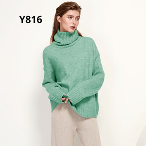 Women Knitted Wool Sweaters