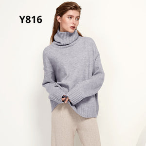 Women Knitted Wool Sweaters