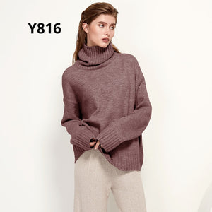 Women Knitted Wool Sweaters