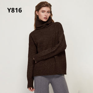 Women Knitted Wool Sweaters