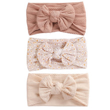 Load image into Gallery viewer, 3Pcs/Lot Cable Knit Baby Headbands For Children Elastic Baby Girl
