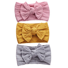 Load image into Gallery viewer, 3Pcs/Lot Cable Knit Baby Headbands For Children Elastic Baby Girl
