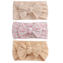 Load image into Gallery viewer, 3Pcs/Lot Cable Knit Baby Headbands For Children Elastic Baby Girl
