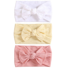 Load image into Gallery viewer, 3Pcs/Lot Cable Knit Baby Headbands For Children Elastic Baby Girl
