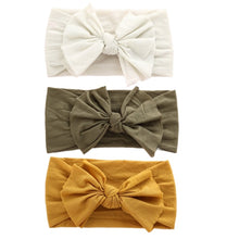 Load image into Gallery viewer, 3Pcs/Lot Cable Knit Baby Headbands For Children Elastic Baby Girl
