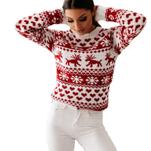 Load image into Gallery viewer, Winter Long Sleeve Loose Christmas Dresses
