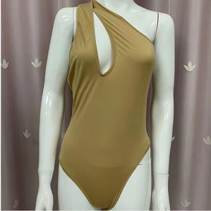 One Shoulder Bodycon Bodysuit