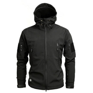 Shark Soft Shell Military Tactical Jacket Men Waterproof