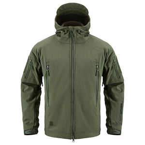 Shark Soft Shell Military Tactical Jacket Men Waterproof