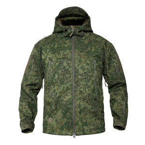 Shark Soft Shell Military Tactical Jacket Men Waterproof