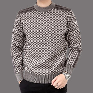 Sweater Mens Winter Thick Warm Cashmere Turtleneck