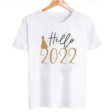 Load image into Gallery viewer, Family Matching Clothes New Year Mother Father Daughter Son Kids Tshirt Baby Bodysuit Holiday Look Outfit T-shirt Top
